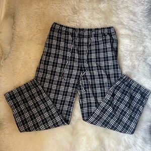 Vintage | rare Burberry London black nova check men's pajama pant